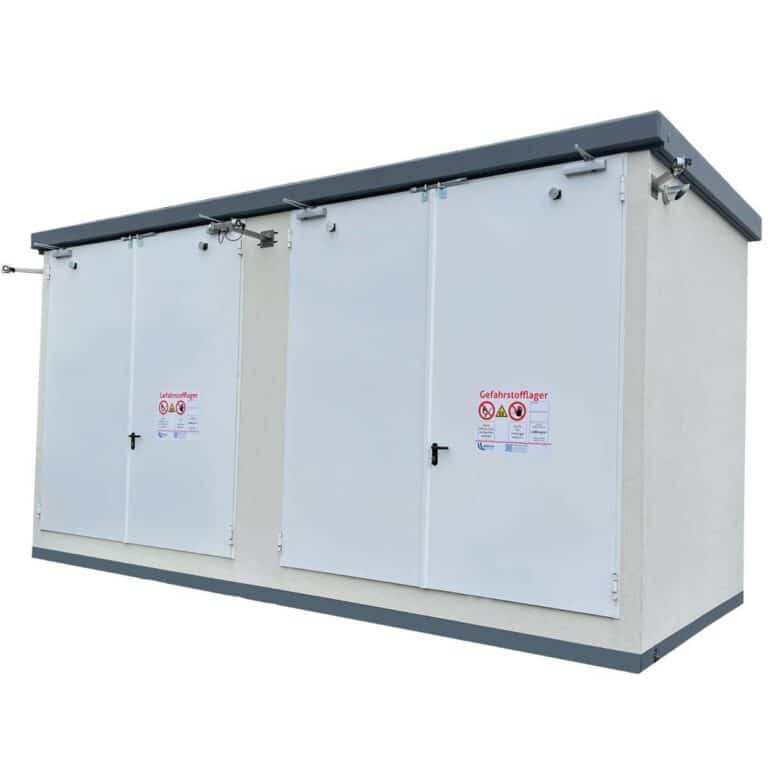 Brandschutz Regallager F90für IBC oder EUR