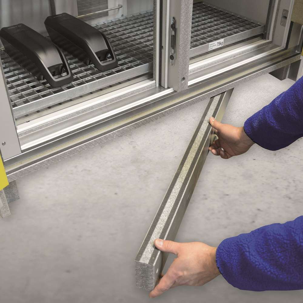 SiS Li-Ion 90 Safe Pro ab Werk unterfahrbar im Brandfall